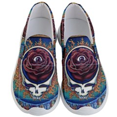 Grateful Dead Ahead Of Their Time Men s Lightweight Slip Ons by Mog4mog4