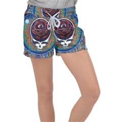 Grateful Dead Ahead Of Their Time Women s Velour Lounge Shorts