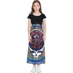 Grateful Dead Ahead Of Their Time Kids  Flared Maxi Skirt by Mog4mog4