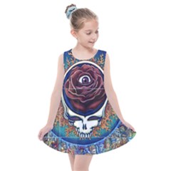 Grateful Dead Ahead Of Their Time Kids  Summer Dress by Mog4mog4