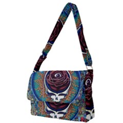 Grateful Dead Ahead Of Their Time Full Print Messenger Bag (l) by Mog4mog4