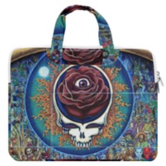 Grateful Dead Ahead Of Their Time Macbook Pro 16  Double Pocket Laptop Bag  by Mog4mog4