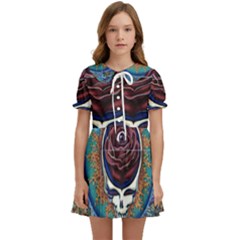 Grateful Dead Ahead Of Their Time Kids  Sweet Collar Dress by Mog4mog4