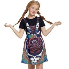 Grateful Dead Ahead Of Their Time Kids  Apron Dress by Mog4mog4