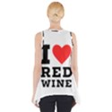 I love red wine Side Drop Tank Tunic View2