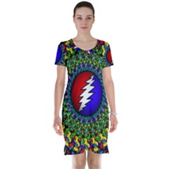 Grateful Dead Short Sleeve Nightdress