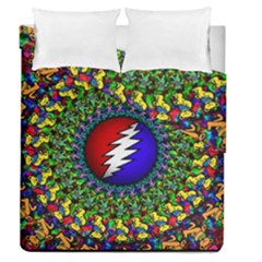 Grateful Dead Duvet Cover Double Side (queen Size)