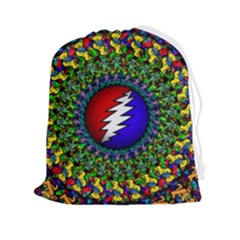 Grateful Dead Drawstring Pouch (2xl) by Mog4mog4