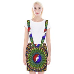 Grateful Dead Braces Suspender Skirt