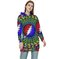 Grateful Dead Women s Long Oversized Pullover Hoodie