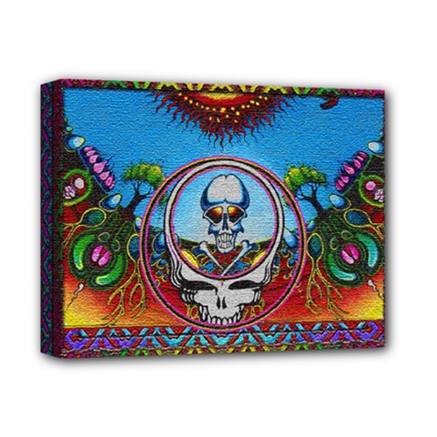 Grateful Dead Wallpapers Deluxe Canvas 14  X 11  (stretched) by Mog4mog4