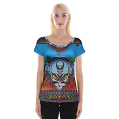 Grateful Dead Wallpapers Cap Sleeve Top