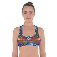 Grateful Dead Wallpapers Cross Back Sports Bra