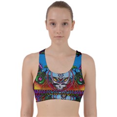 Grateful Dead Wallpapers Back Weave Sports Bra