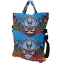 Grateful Dead Wallpapers Fold Over Handle Tote Bag View2