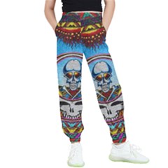 Grateful Dead Wallpapers Kids  Elastic Waist Pants by Mog4mog4