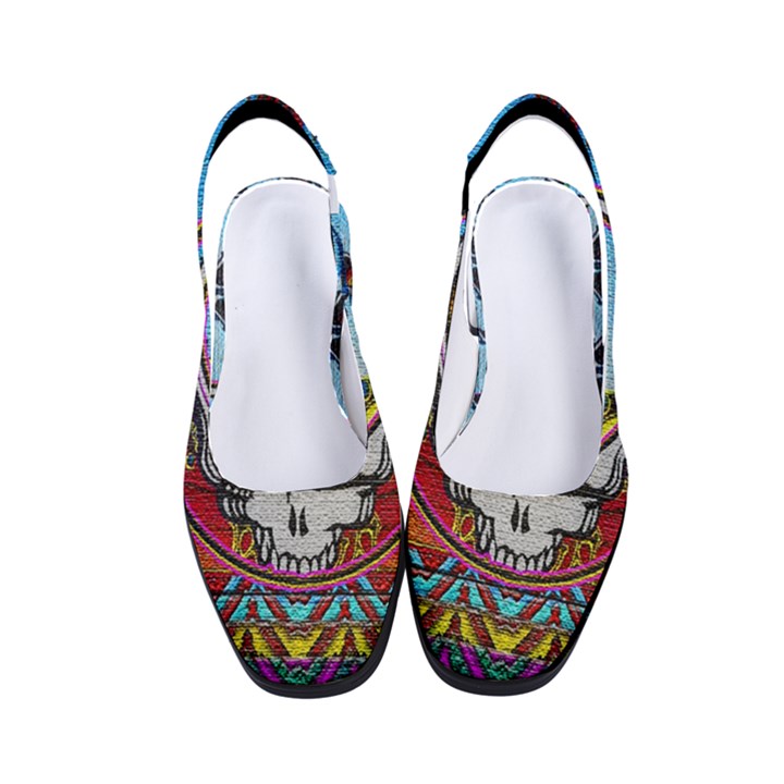 Grateful Dead Wallpapers Women s Classic Slingback Heels