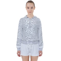 Joy Division Unknown Pleasures Post Punk Women s Tie Up Sweat by Mog4mog4