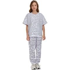 Joy Division Unknown Pleasures Post Punk Kids  Tee And Pants Sports Set by Mog4mog4