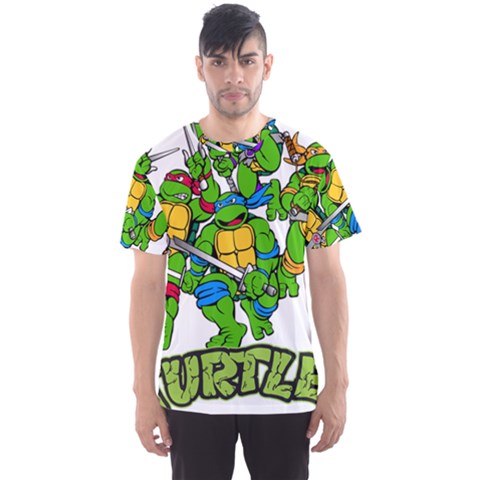 Teenage Mutant Ninja Turtles Men s Sport Mesh Tee by Mog4mog4