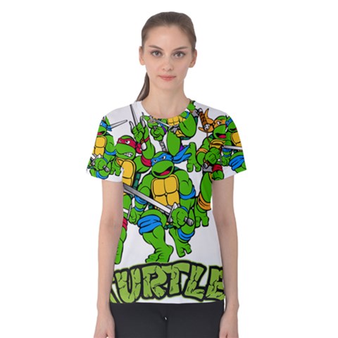 Teenage Mutant Ninja Turtles Women s Cotton Tee by Mog4mog4