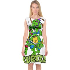 Teenage Mutant Ninja Turtles Capsleeve Midi Dress by Mog4mog4