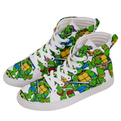 Teenage Mutant Ninja Turtles Men s Hi-top Skate Sneakers by Mog4mog4