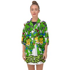 Teenage Mutant Ninja Turtles Half Sleeve Chiffon Kimono by Mog4mog4