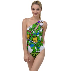 Teenage Mutant Ninja Turtles To One Side Swimsuit by Mog4mog4