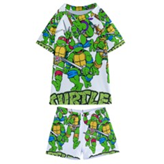 Teenage Mutant Ninja Turtles Kids  Swim Tee And Shorts Set by Mog4mog4