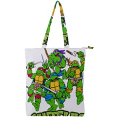 Teenage Mutant Ninja Turtles Double Zip Up Tote Bag by Mog4mog4