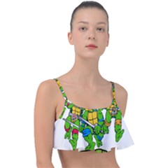 Teenage Mutant Ninja Turtles Frill Bikini Top by Mog4mog4