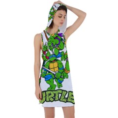 Teenage Mutant Ninja Turtles Racer Back Hoodie Dress by Mog4mog4