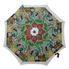 Beauty Stained Glass Hook Handle Umbrellas (small) by Mog4mog4