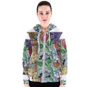 Beauty Stained Glass Women s Zipper Hoodie View1