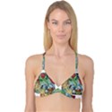 Beauty Stained Glass Reversible Tri Bikini Top View3