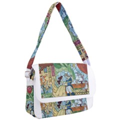 Beauty Stained Glass Courier Bag by Mog4mog4