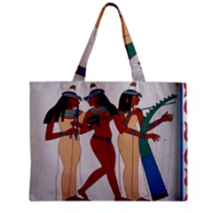 Egypt Fresco Mural Decoration Zipper Mini Tote Bag by Mog4mog4