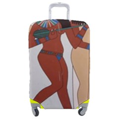 Egypt Fresco Mural Decoration Luggage Cover (medium) by Mog4mog4