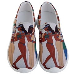 Egypt Fresco Mural Decoration Men s Lightweight Slip Ons by Mog4mog4