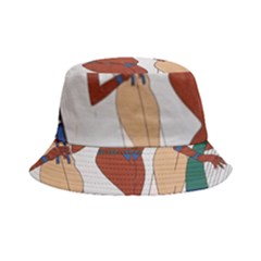 Egypt Fresco Mural Decoration Bucket Hat by Mog4mog4