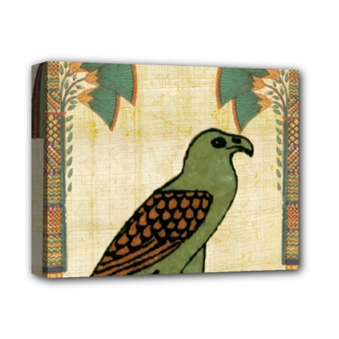 Egyptian Paper Papyrus Bird Deluxe Canvas 14  X 11  (stretched) by Mog4mog4