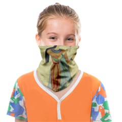 Egyptian Design Man Artifact Royal Face Covering Bandana (kids) by Mog4mog4