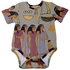 Egyptian Paper Women Child Owl Baby Short Sleeve Bodysuit by Mog4mog4