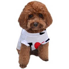 I Love Red Bean Dog T-shirt by ilovewhateva