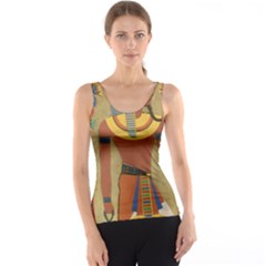 Egyptian Tutunkhamun Pharaoh Design Tank Top by Mog4mog4