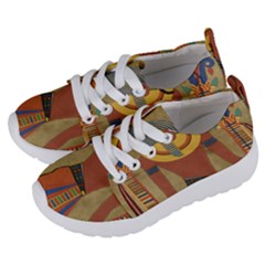 Egyptian Tutunkhamun Pharaoh Design Kids  Lightweight Sports Shoes by Mog4mog4