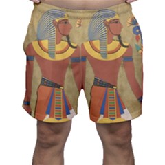 Egyptian Tutunkhamun Pharaoh Design Men s Shorts by Mog4mog4