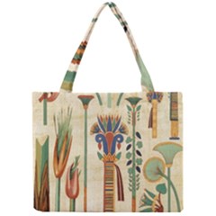 Egyptian Paper Papyrus Hieroglyphs Mini Tote Bag by Mog4mog4