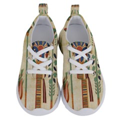 Egyptian Paper Papyrus Hieroglyphs Running Shoes by Mog4mog4